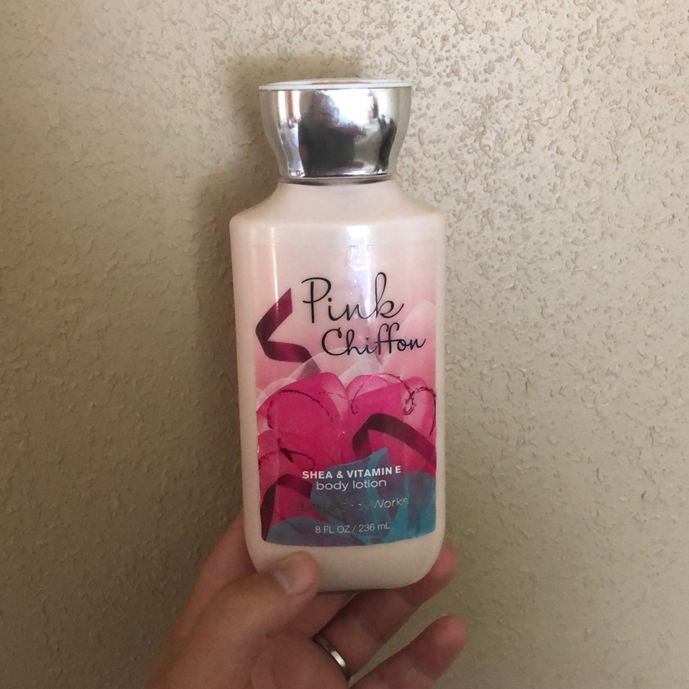 Pink chiffon